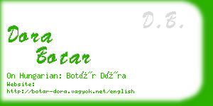 dora botar business card